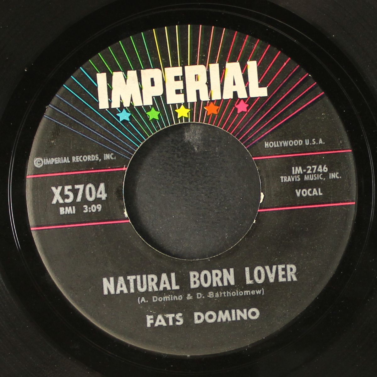 my girl josephine / natural born lover by FATS DOMINO