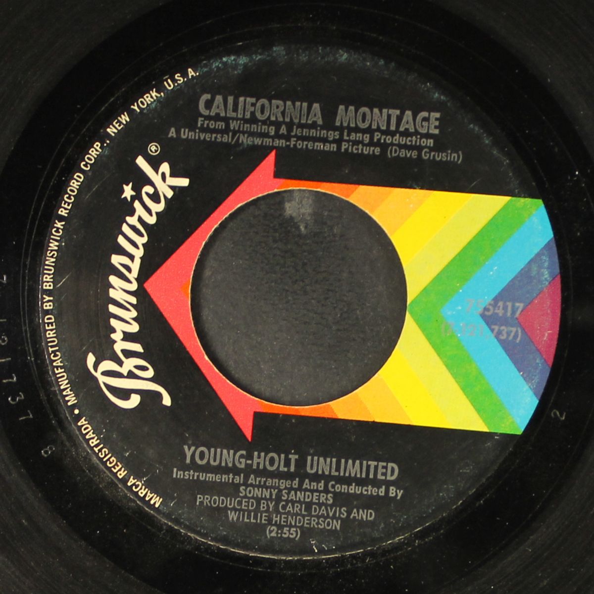 california montage / straight ahead by YOUNG-HOLT UNLIMITED