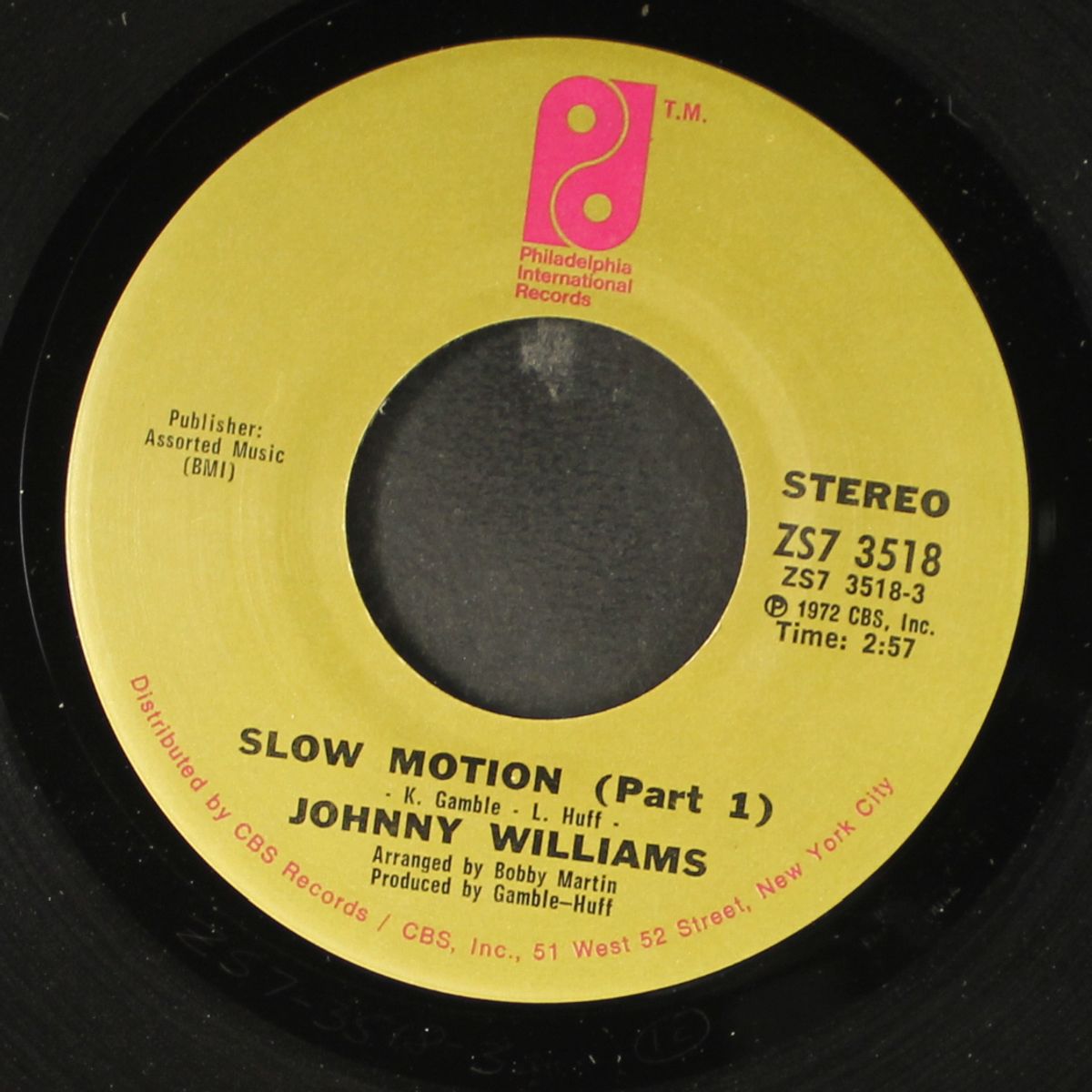 slow motion by JOHNNY WILLIAMS