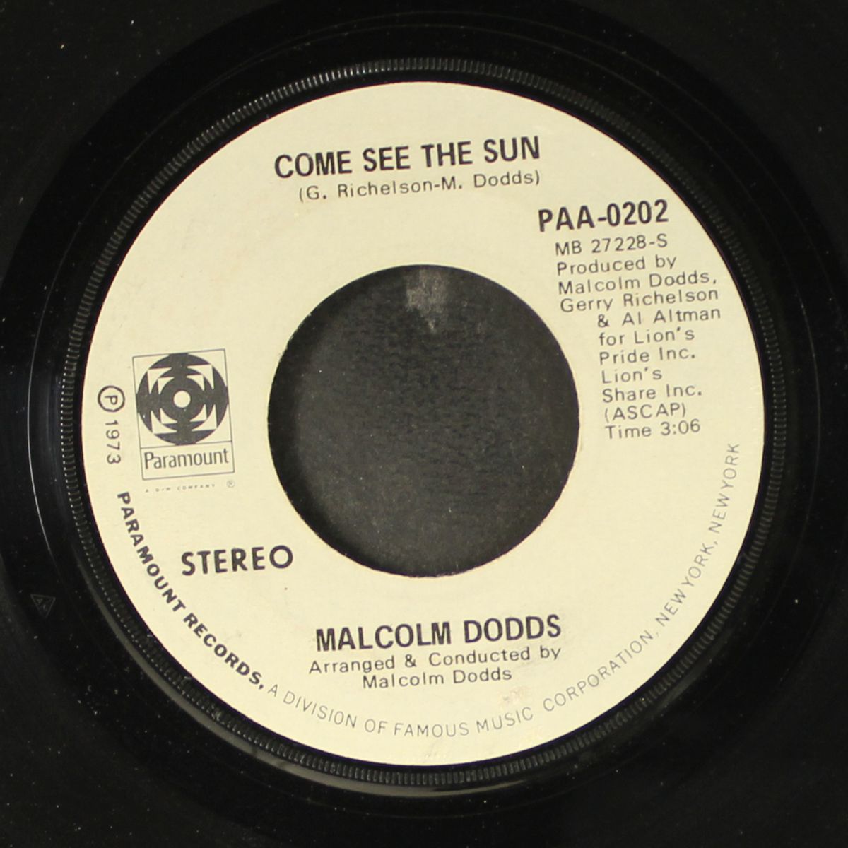 i want to make you glad / come see the sun by MALCOLM DODDS