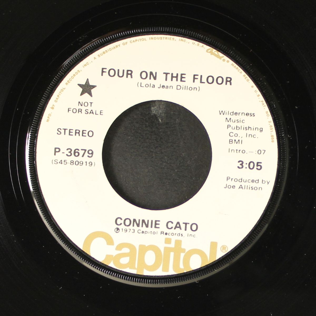 four on the floor by CONNIE CATO