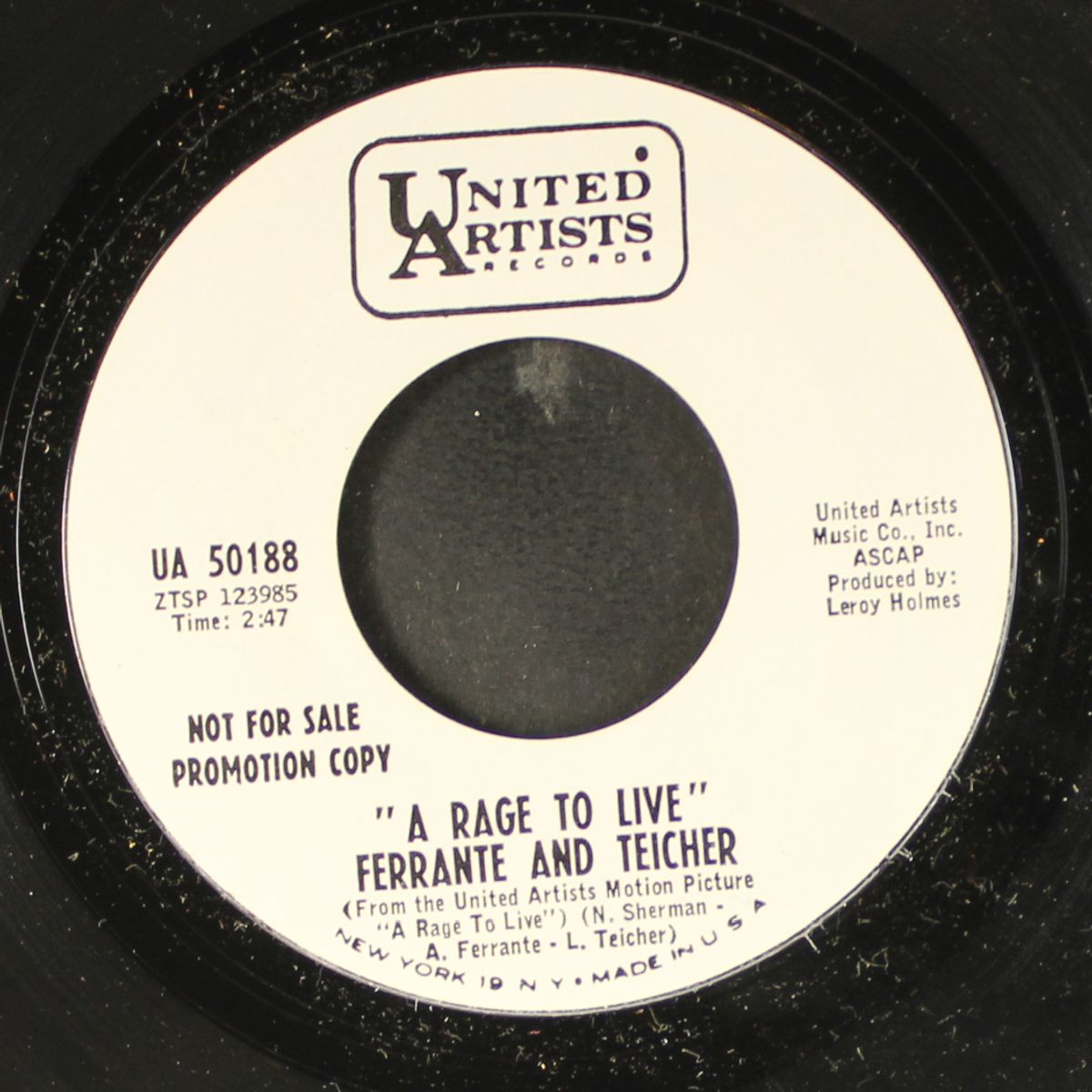 a rage to live / exodus by FERRANTE & TEICHER