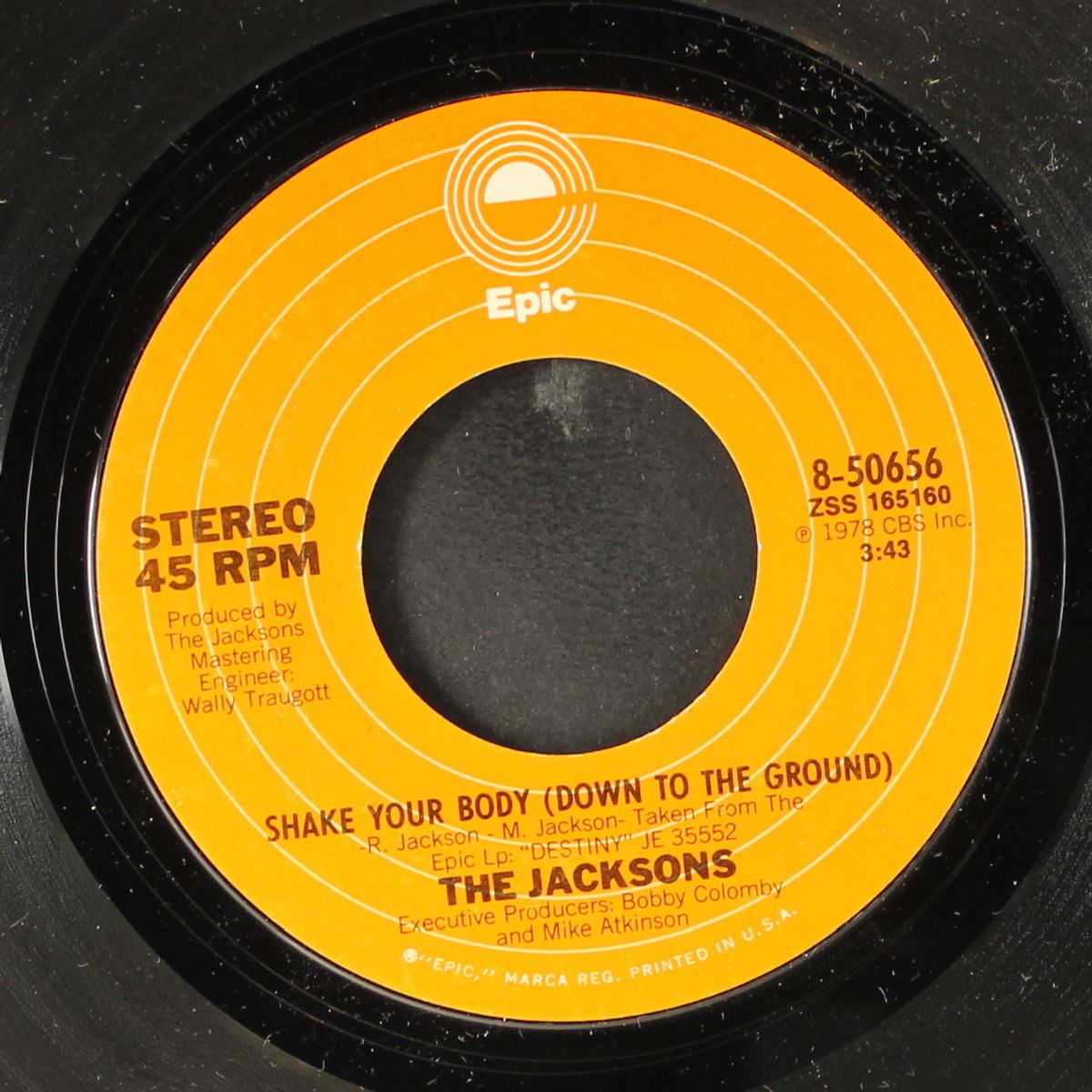 shake your body / that's what you get by JACKSONS