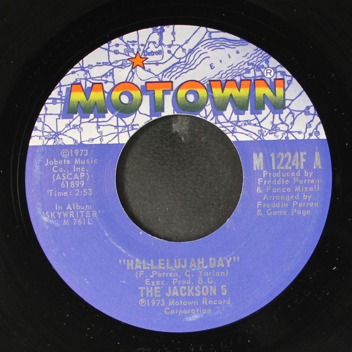 hallelujah day / you made me what i am by JACKSON 5
