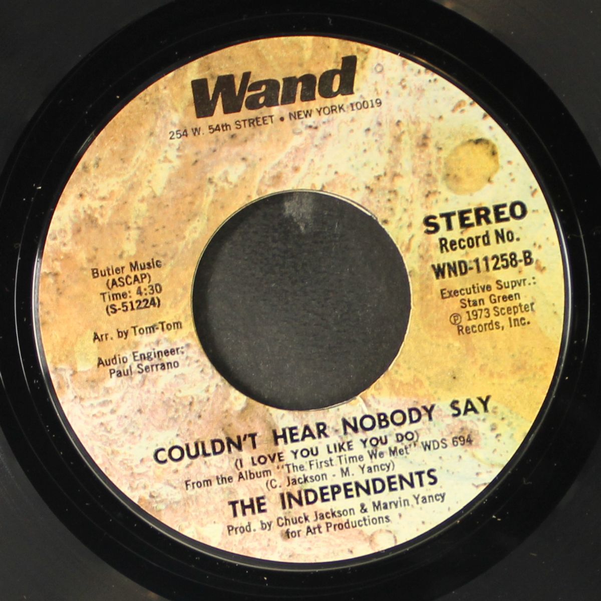 baby i've been missing you / couldn't hear nobody say by INDEPENDENTS