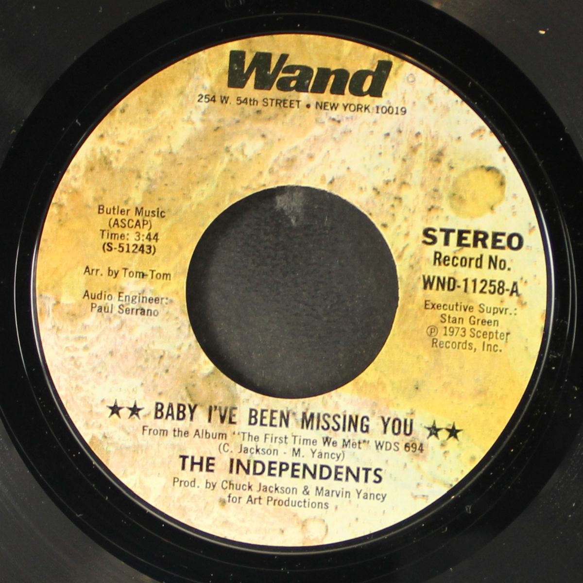 baby i've been missing you / couldn't hear nobody say by INDEPENDENTS