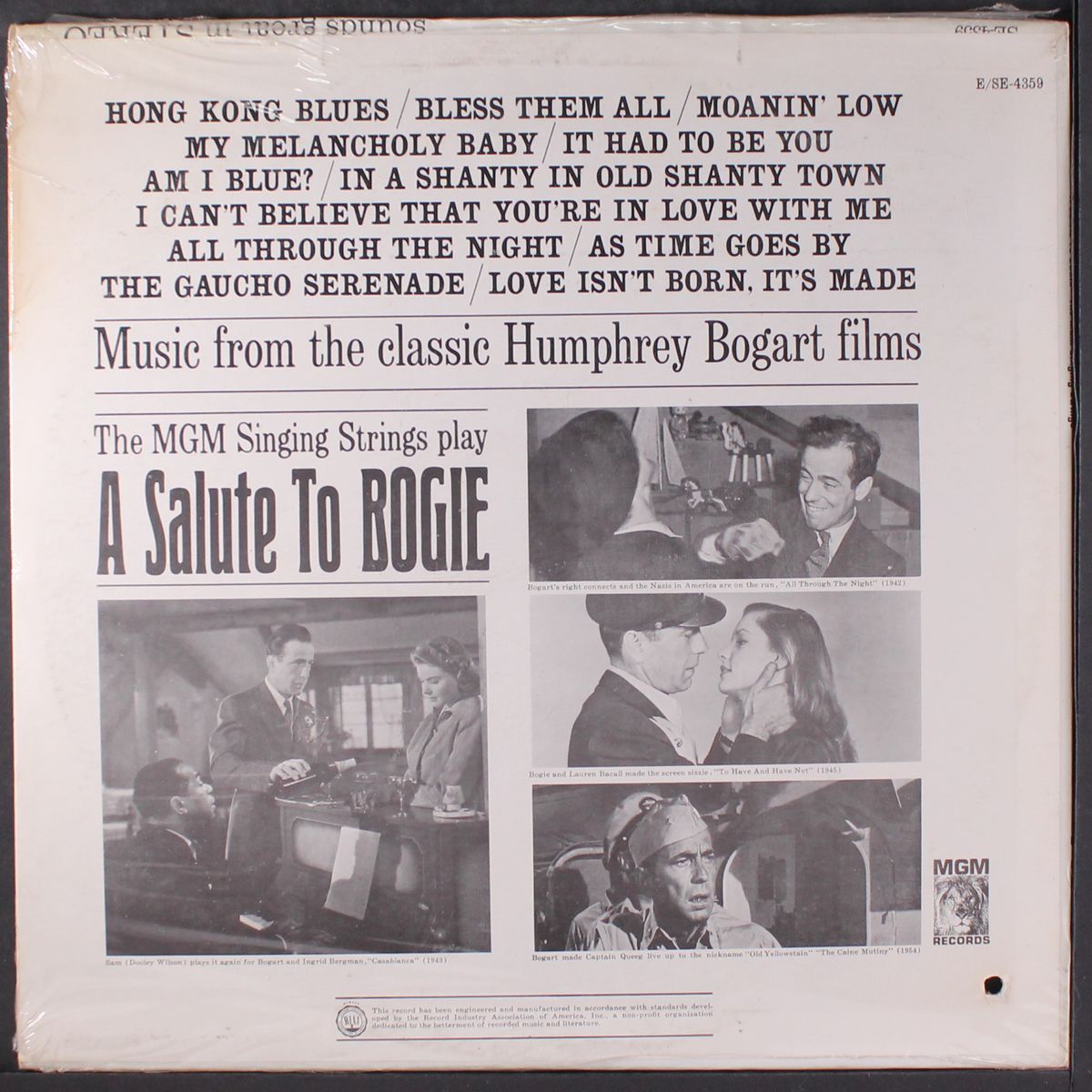 a salute to bogie by MGM SINGING STRINGS