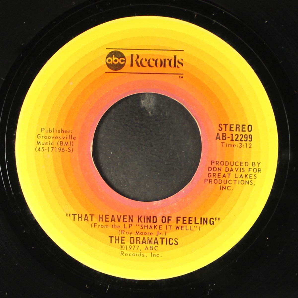 shake it well / that heaven kind of feeling by DRAMATICS