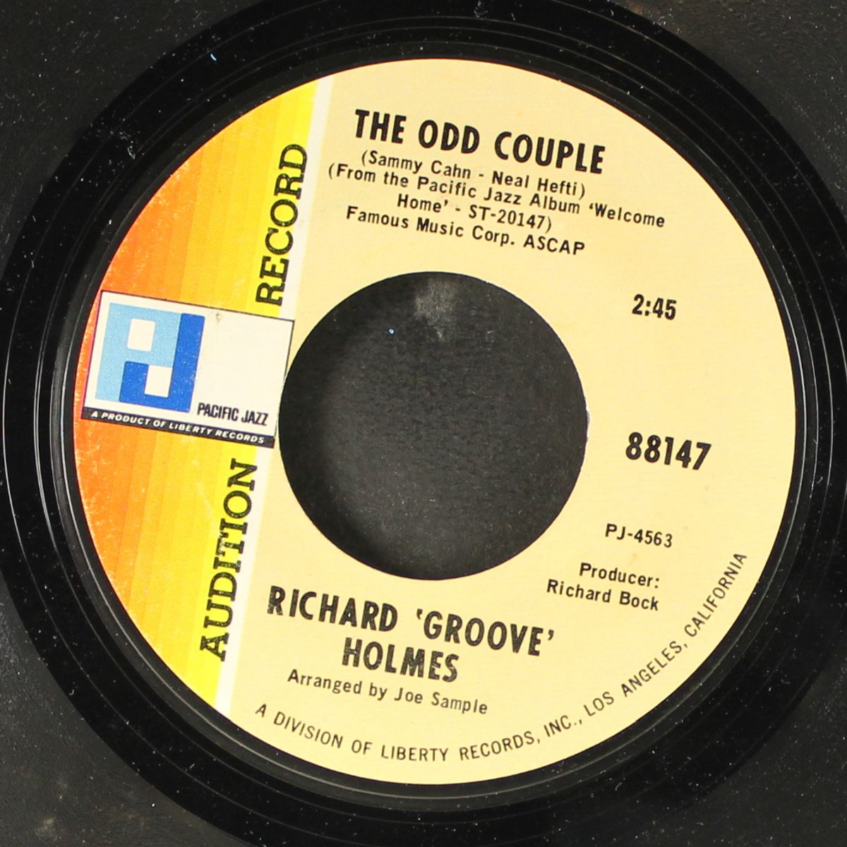 the madison time by RICHARD 'GROOVE' HOLMES