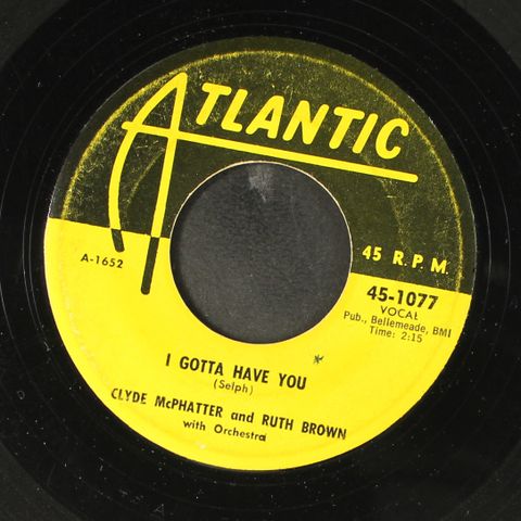 CLYDE MCPHATTER & RUTH BROWN