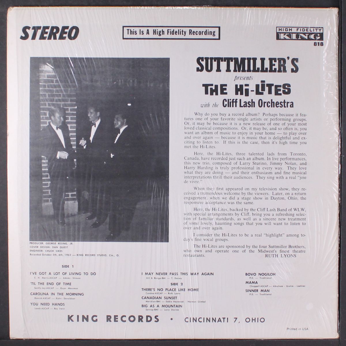 suttmiller's presents by HI-LITES