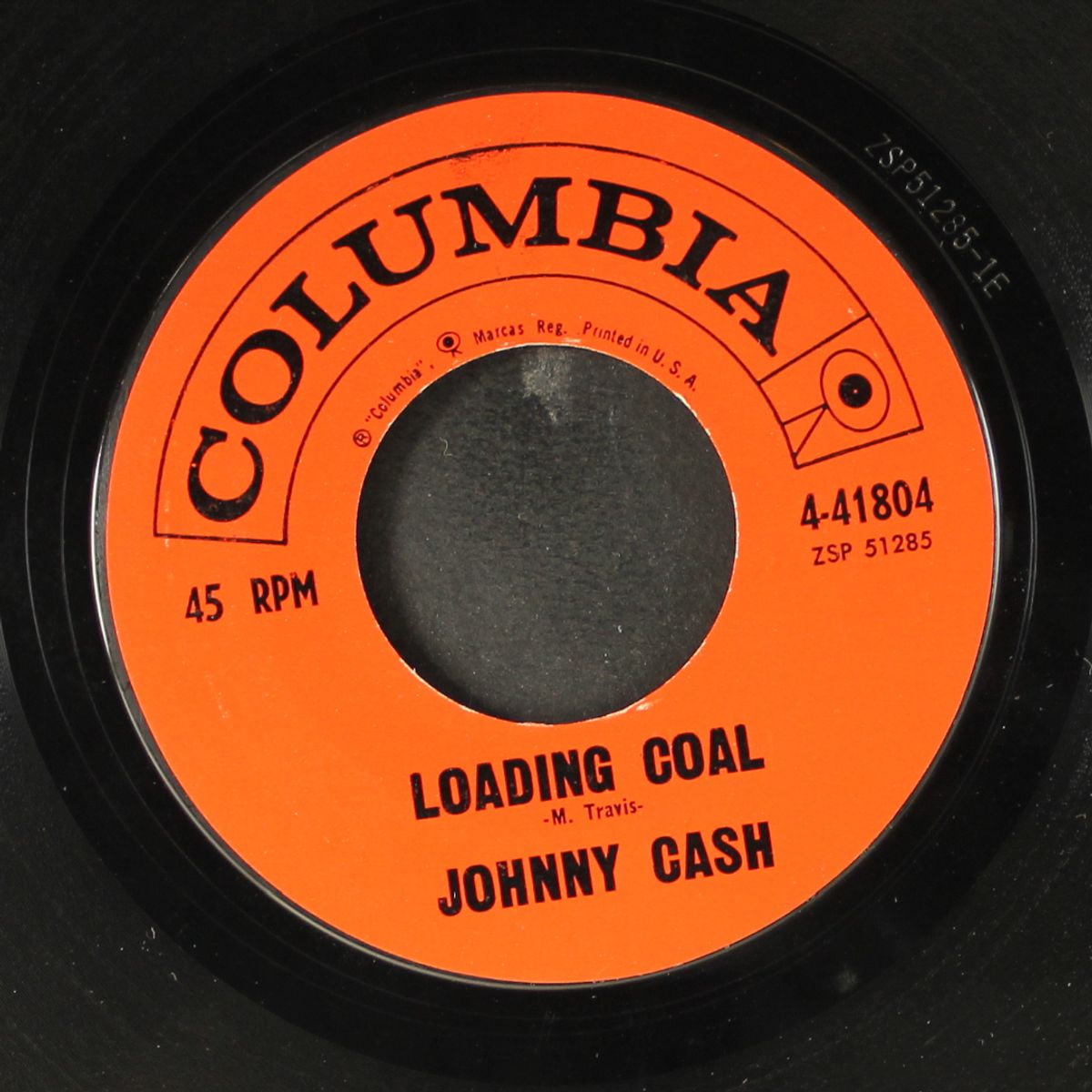 loading coal / going to memphis by JOHNNY CASH