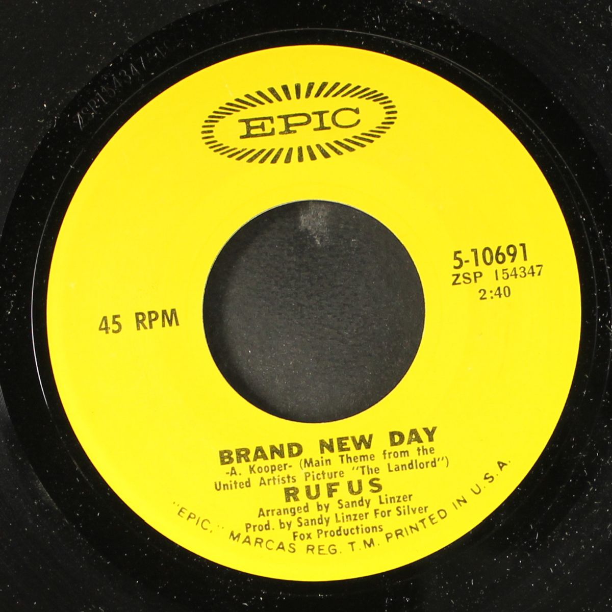 brand new day / read all about it by RUFUS