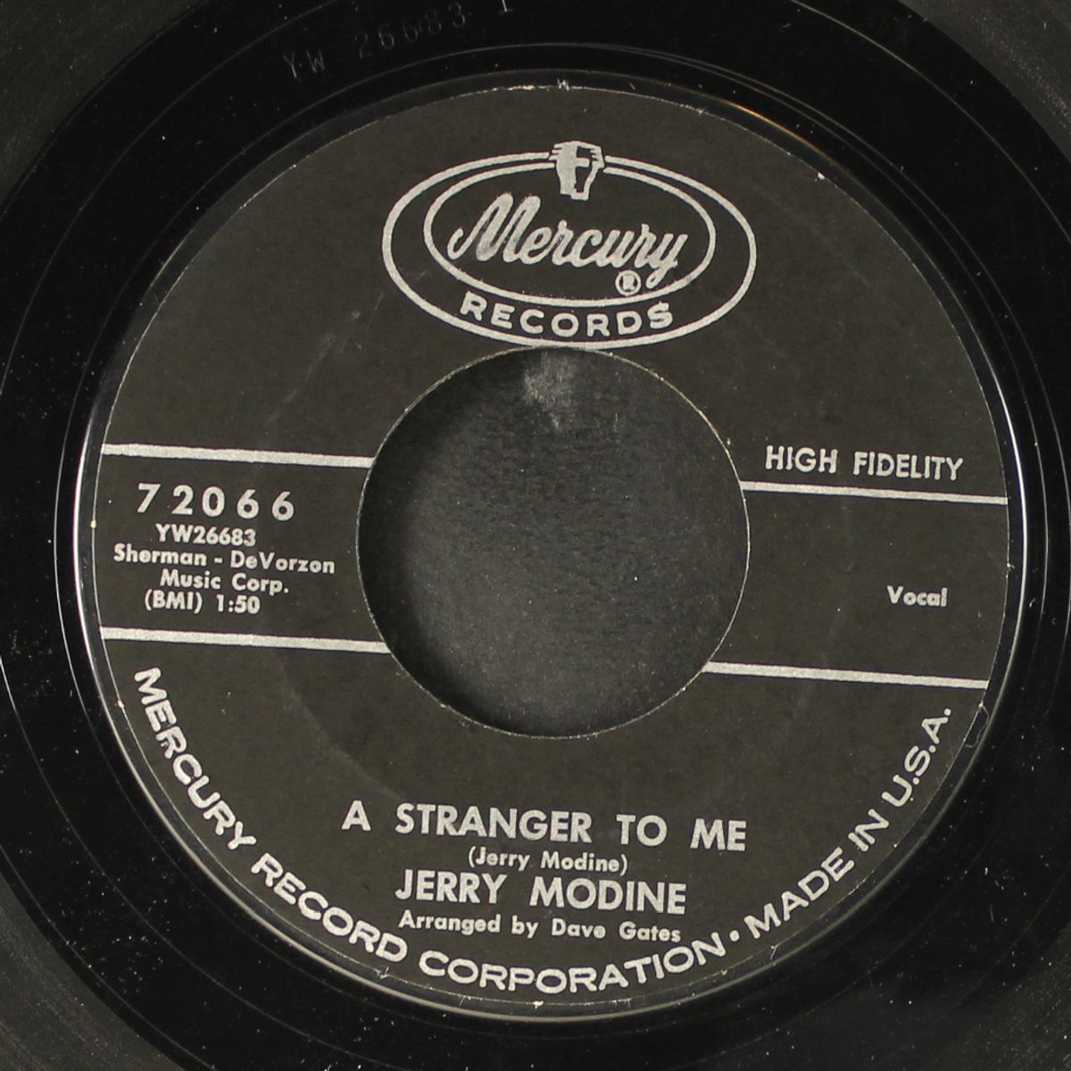 a stranger to me / blue denim by JERRY MODINE