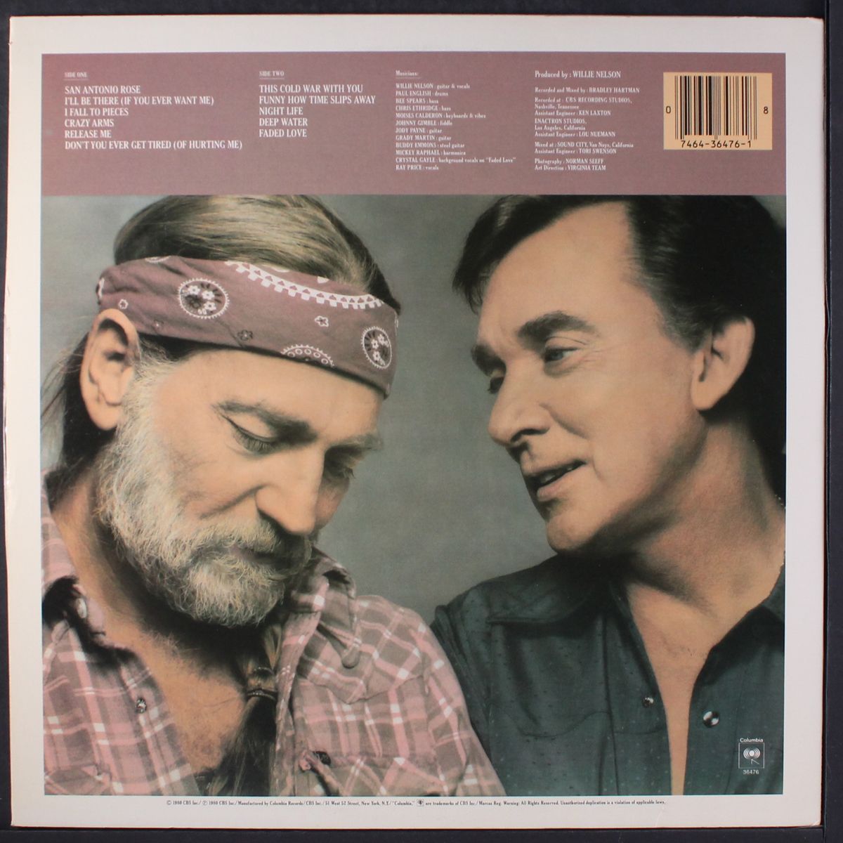 san antonio rose by WILLIE NELSON & RAY PRICE