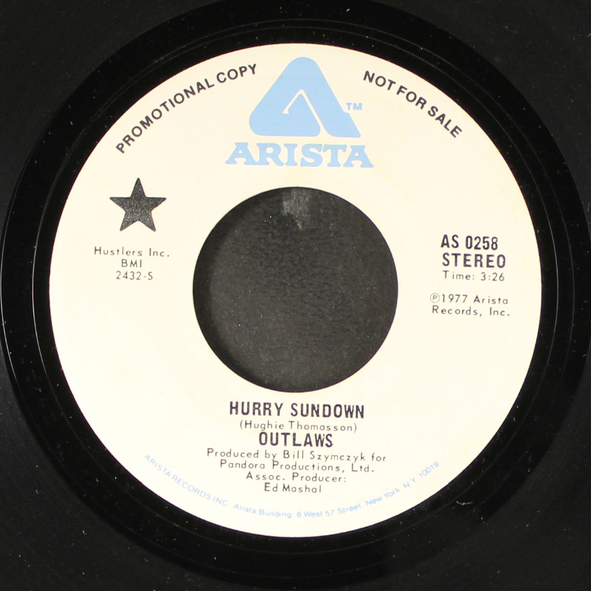 hurry sundown / so afraid by OUTLAWS