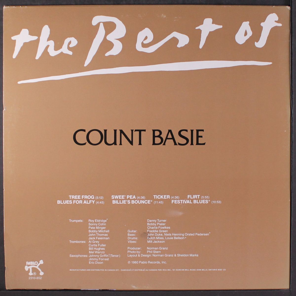 the best of by COUNT BASIE