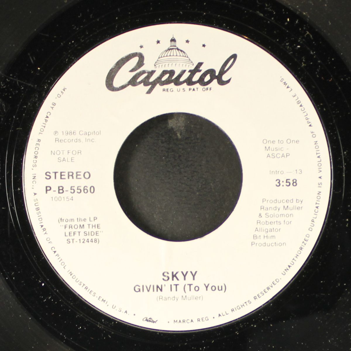 givin' it (to you) / same by SKYY