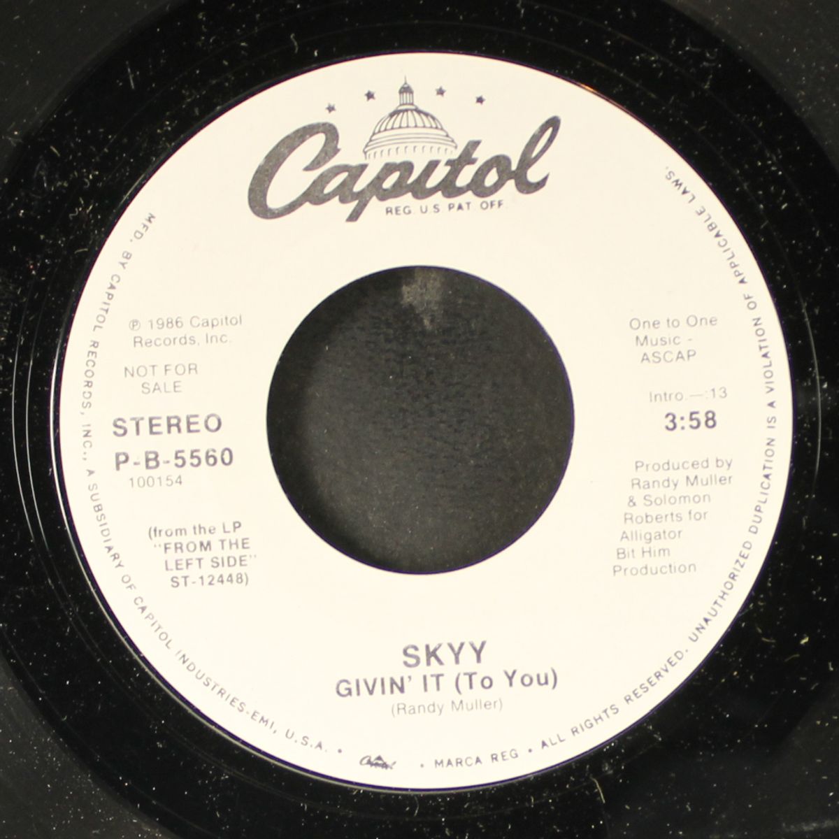 givin' it (to you) / same by SKYY