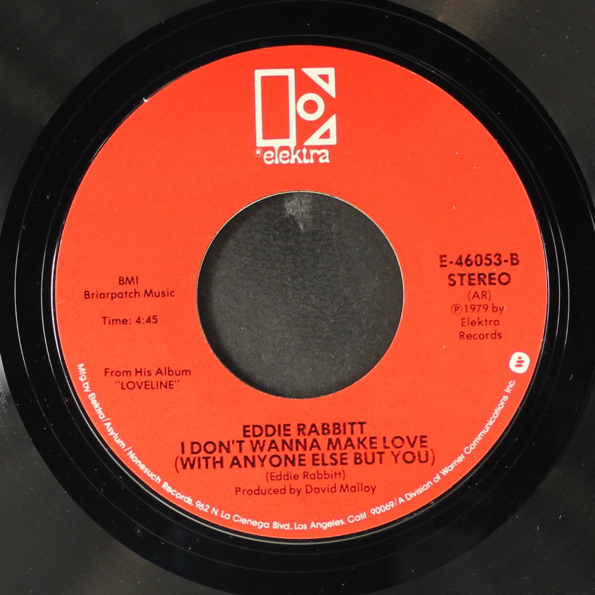 suspicions / i don't wanna make love by EDDIE RABBITT