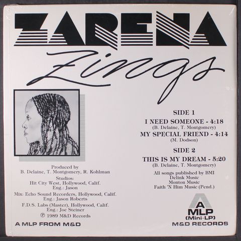 ZARENA ZINGS