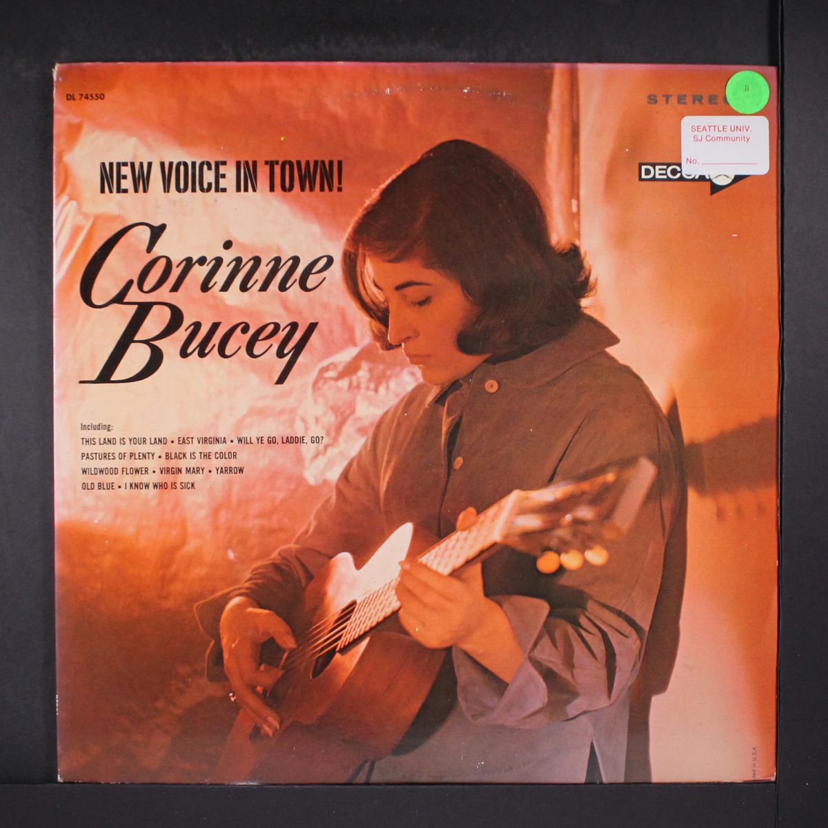 new voice in town! by CORINNE BUCEY