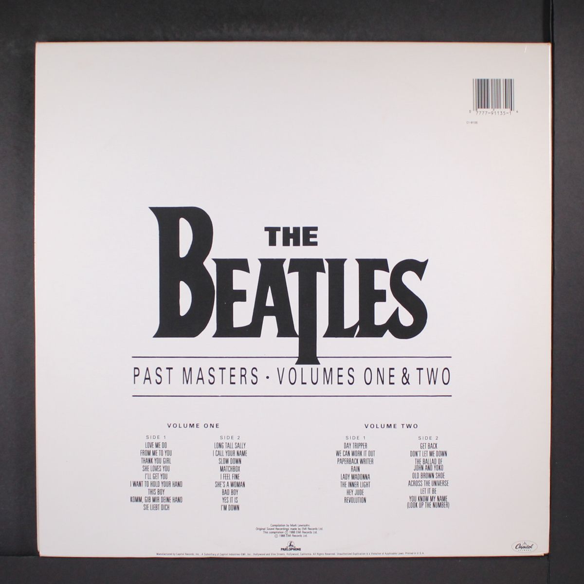 past masters by BEATLES