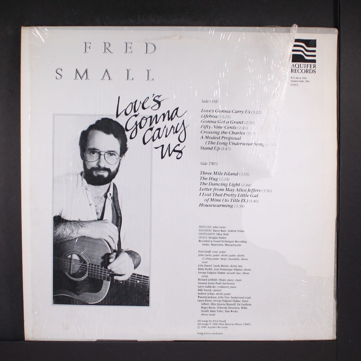 love's gonna carry us by FRED SMALL
