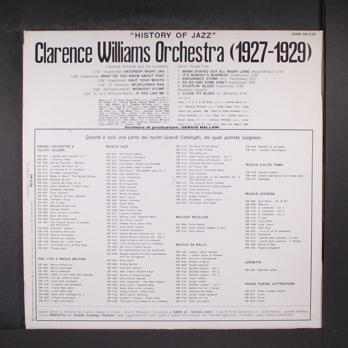 1927-1929 by CLARENCE WILLIAMS