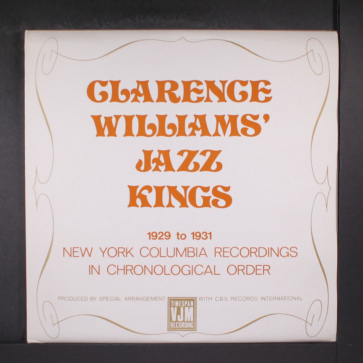 1929 to 1931 by CLARENCE WILLIAMS