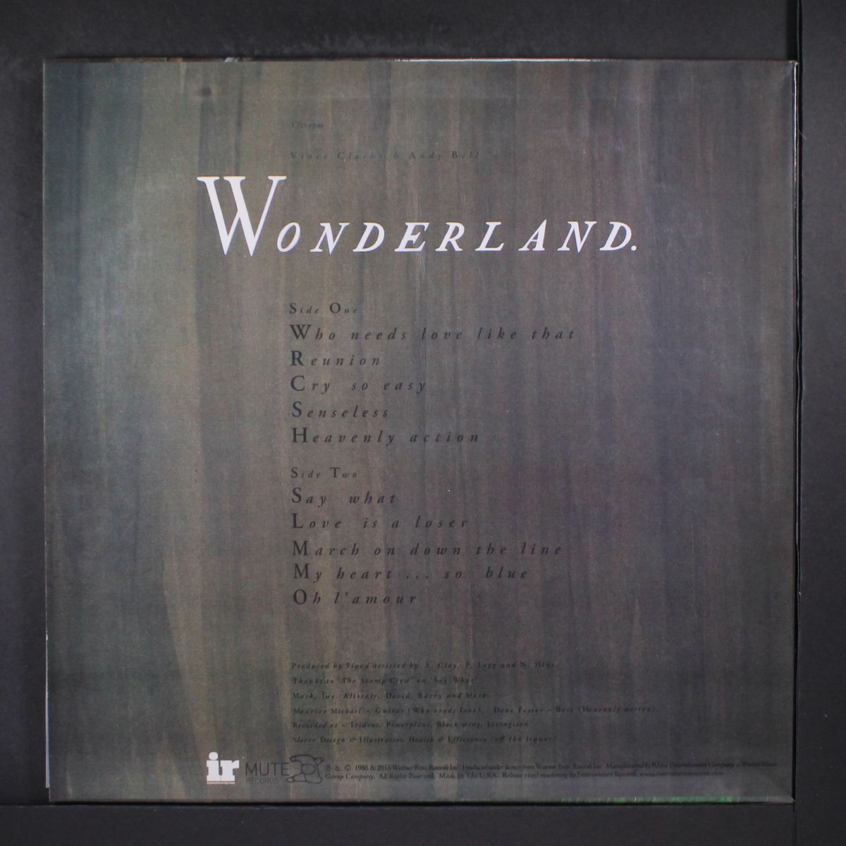 wonderland by ERASURE