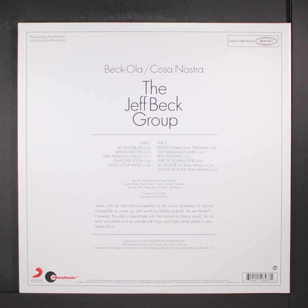 beck-ola by JEFF BECK GROUP