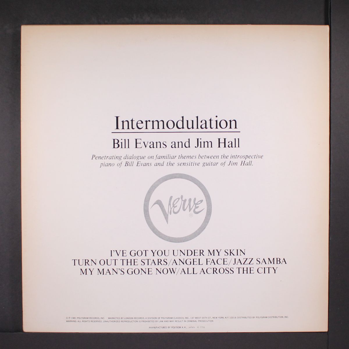 intermodulation by BILL EVANS