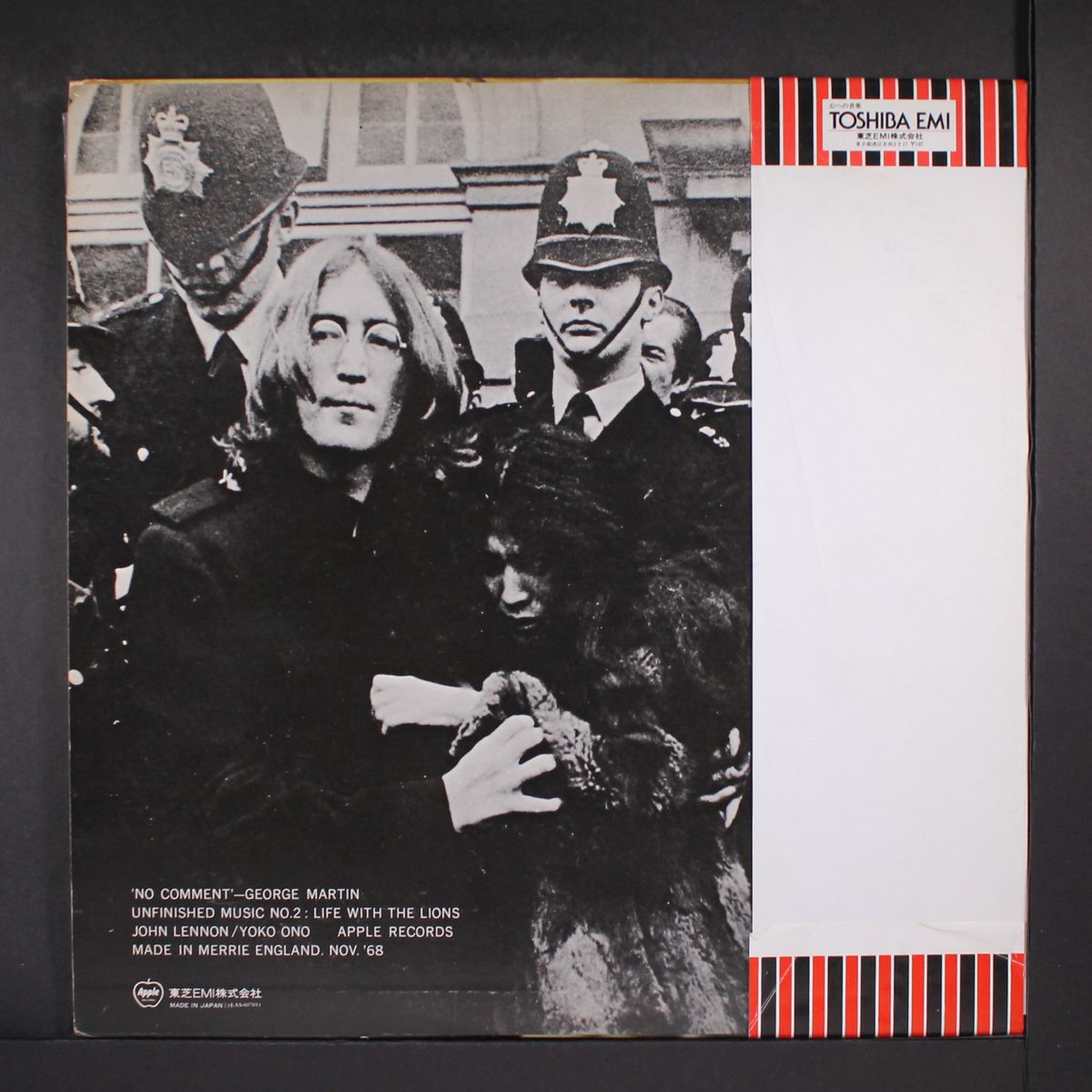 unfinished music: life with the lions by JOHN LENNON & YOKO ONO