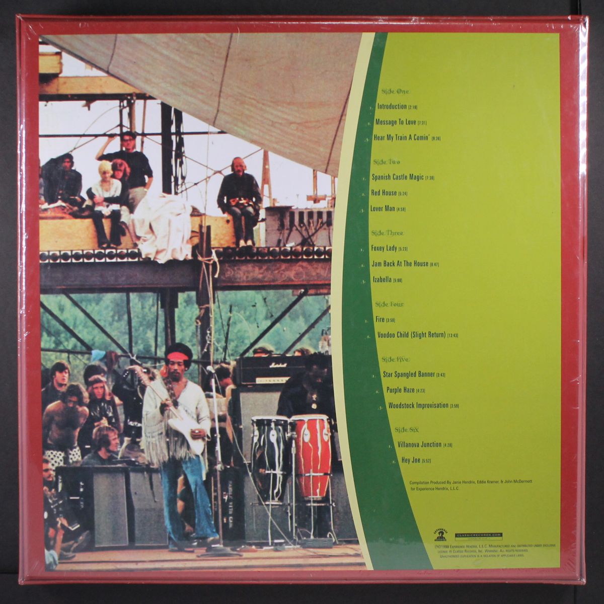 live at woodstock by JIMI HENDRIX