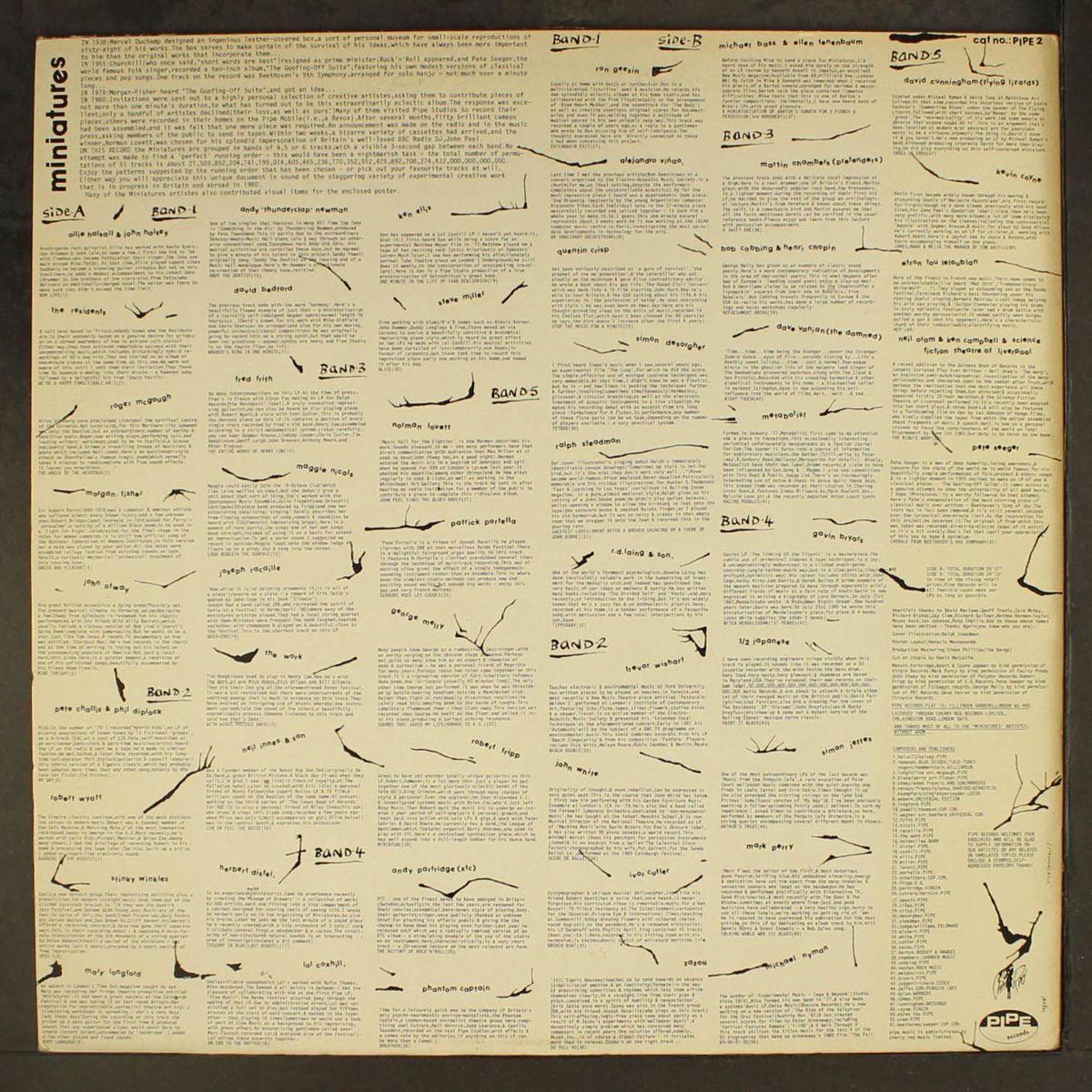 miniatures (a sequence of fifty-one tiny masterpieces edited by morgan by VARIOUS