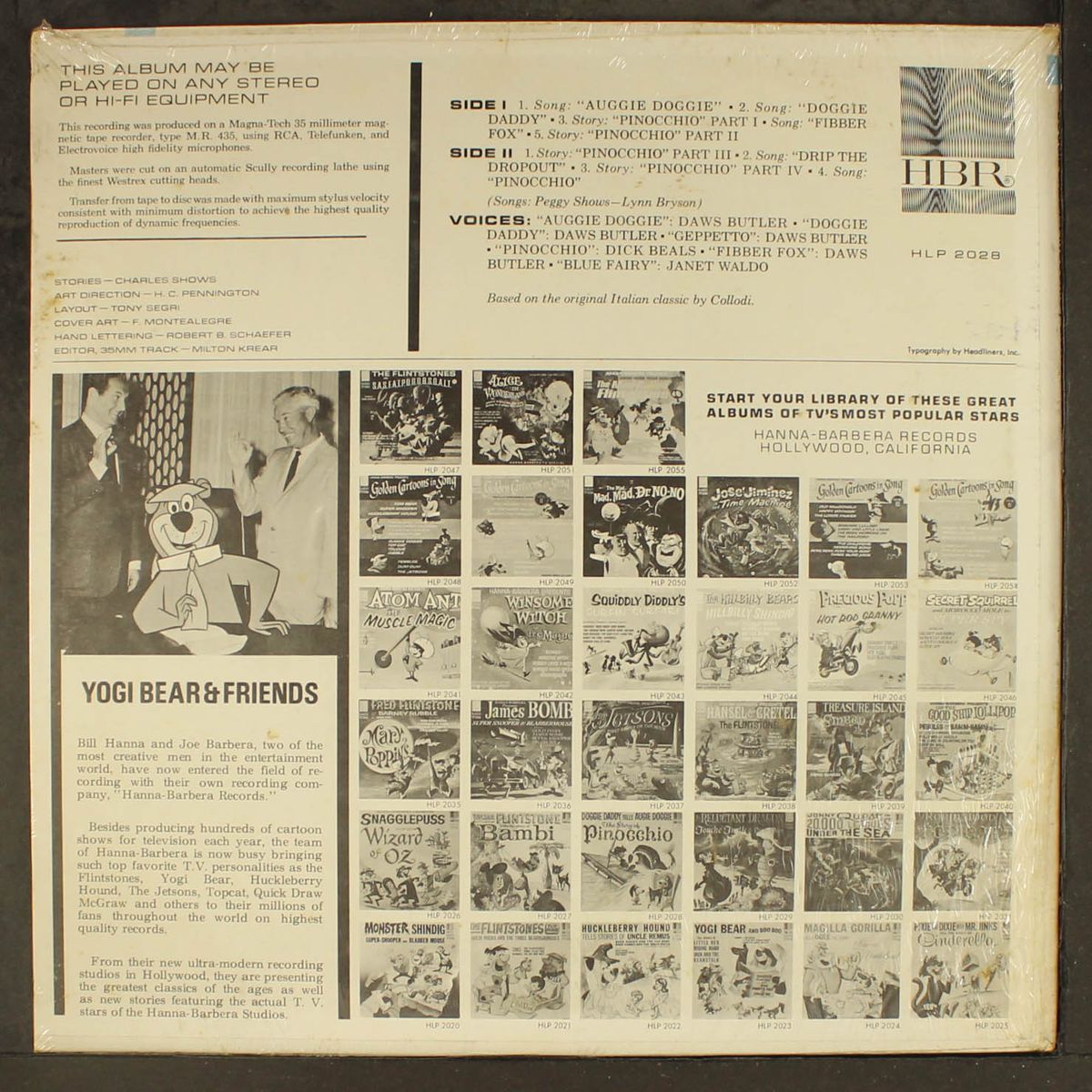doggie daddy tells augie doggie the story of pinocchio by TV SOUNDTRACK