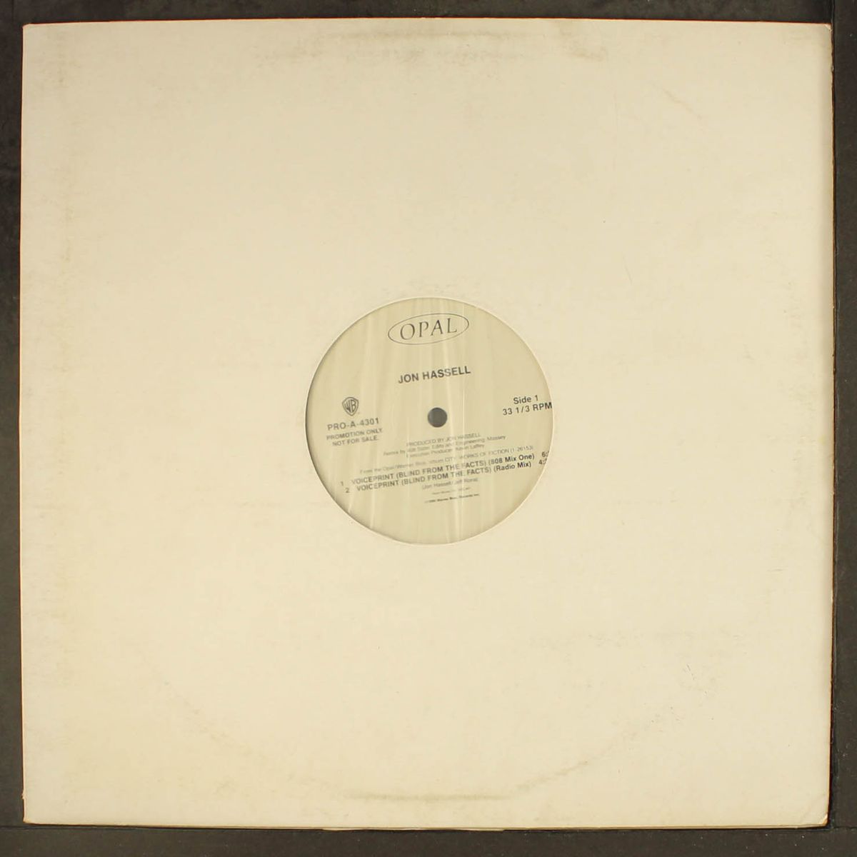 voiceprint by JON HASSELL
