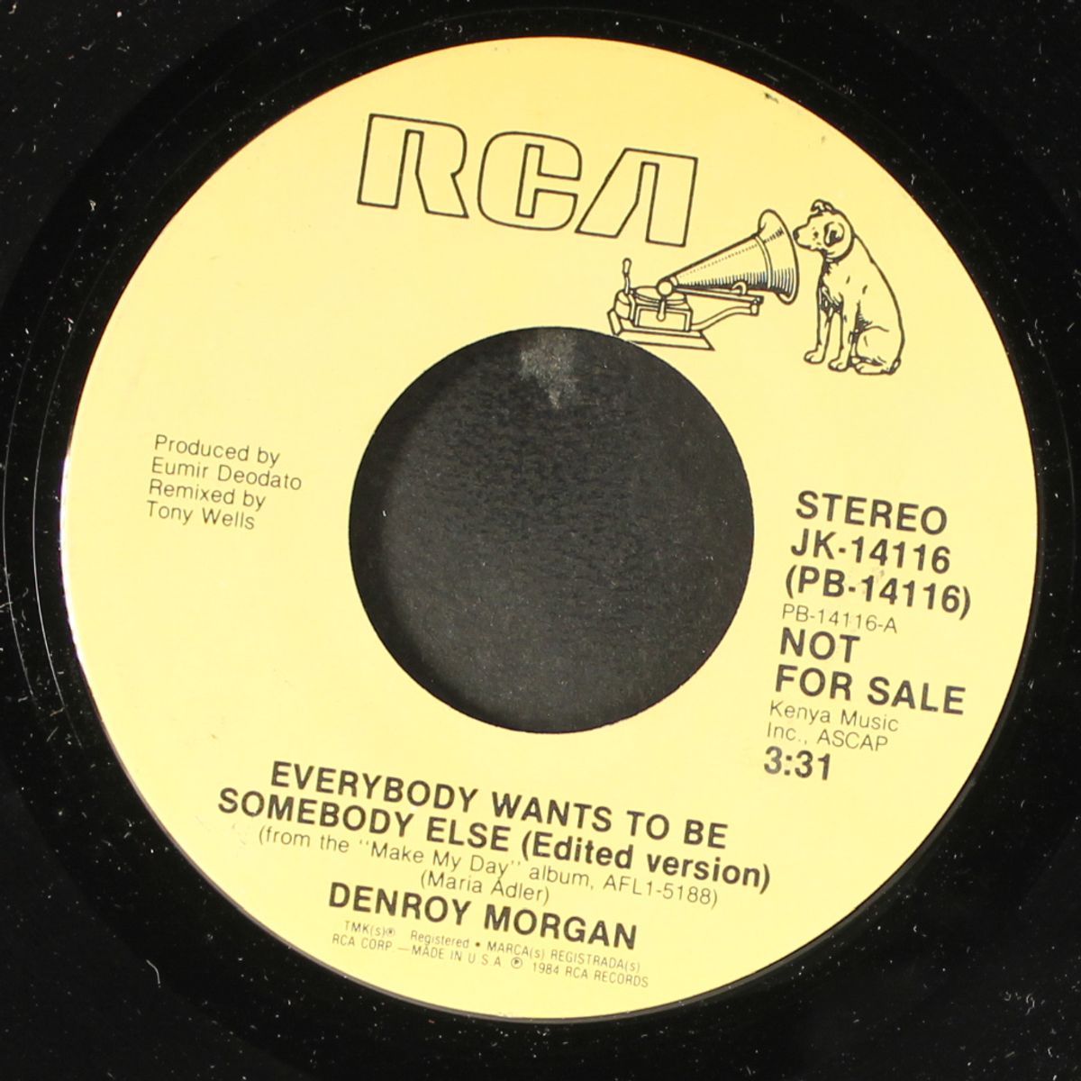 everybody wants to be somebody else (edit) / same by DENROY MORGAN