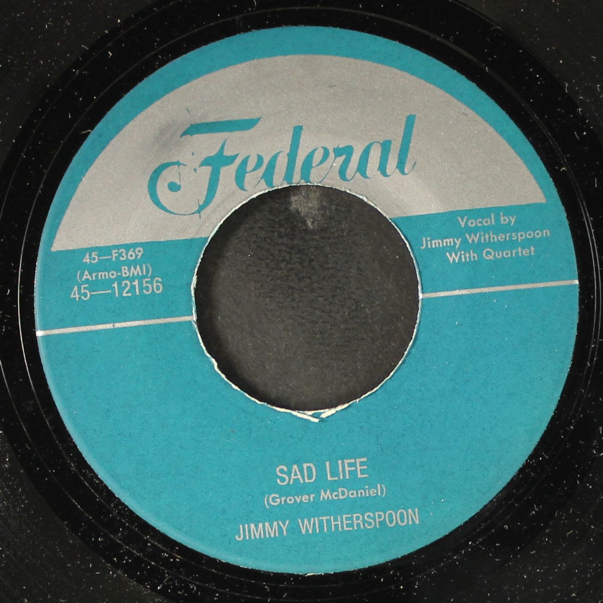 move me baby / sad life by JIMMY WITHERSPOON & LAMPLIGHTERS