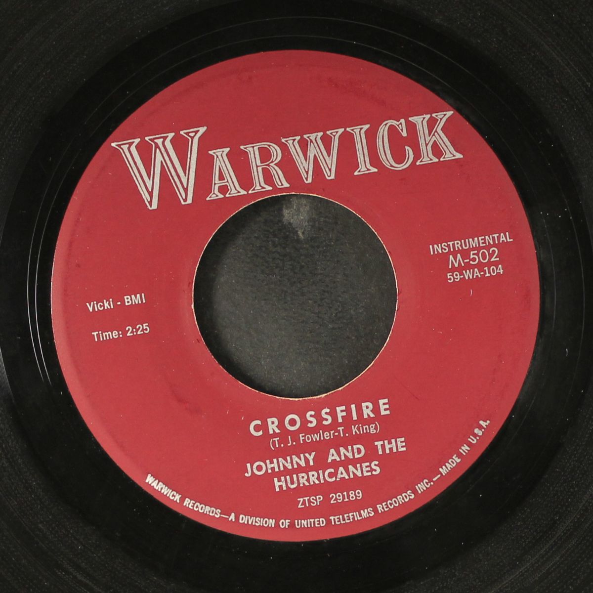 crossfire by JOHNNY & HURRICANES