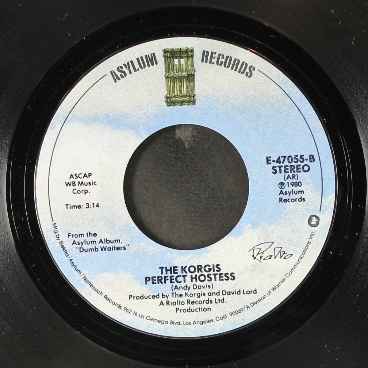 everybody's got to learn sometime / perfect hostess by KORGIS