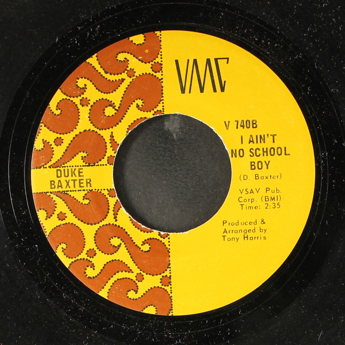 everybody knows matilda / i ain't no school boy by DUKE BAXTER