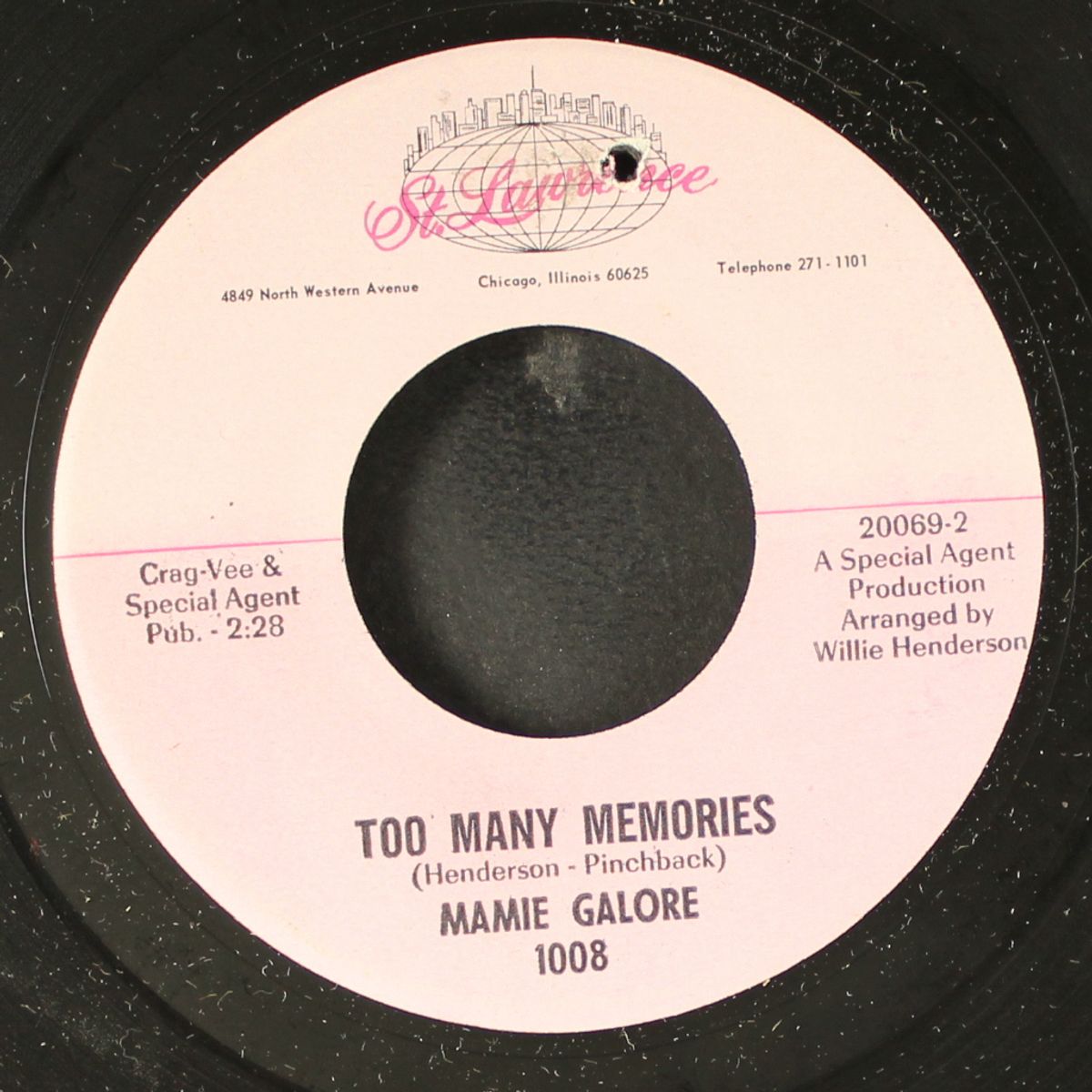 too many memories / have faith in me by MAMIE GALORE