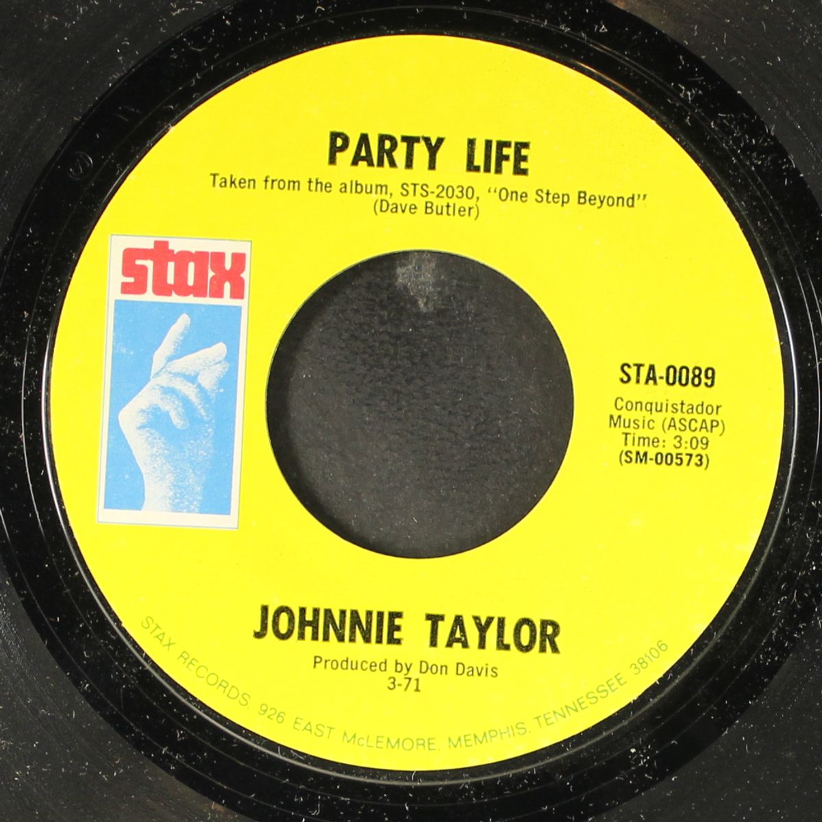 i don't wanna lose you / party life by JOHNNIE TAYLOR