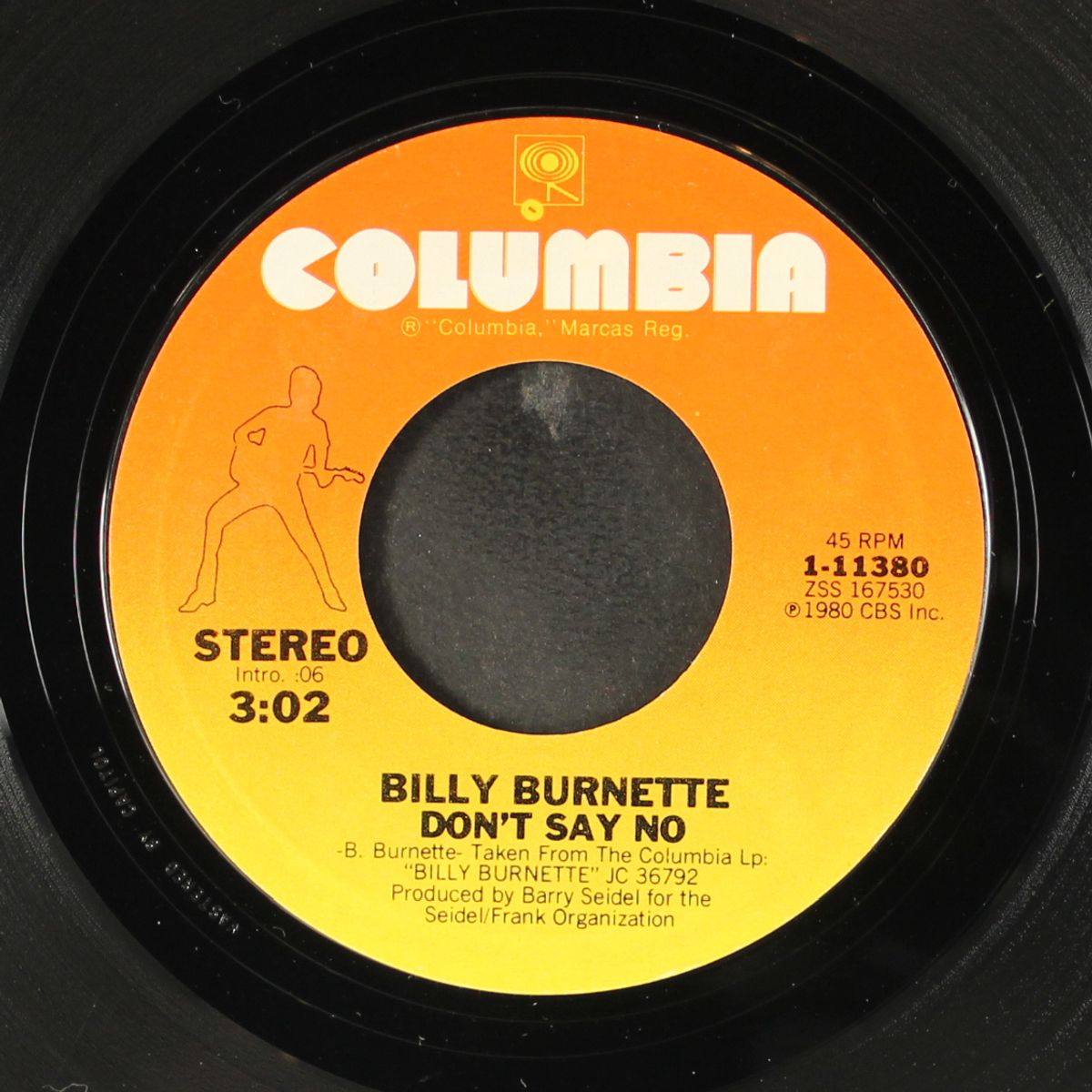 don't say no / rockin' l.a. by BILLY BURNETTE