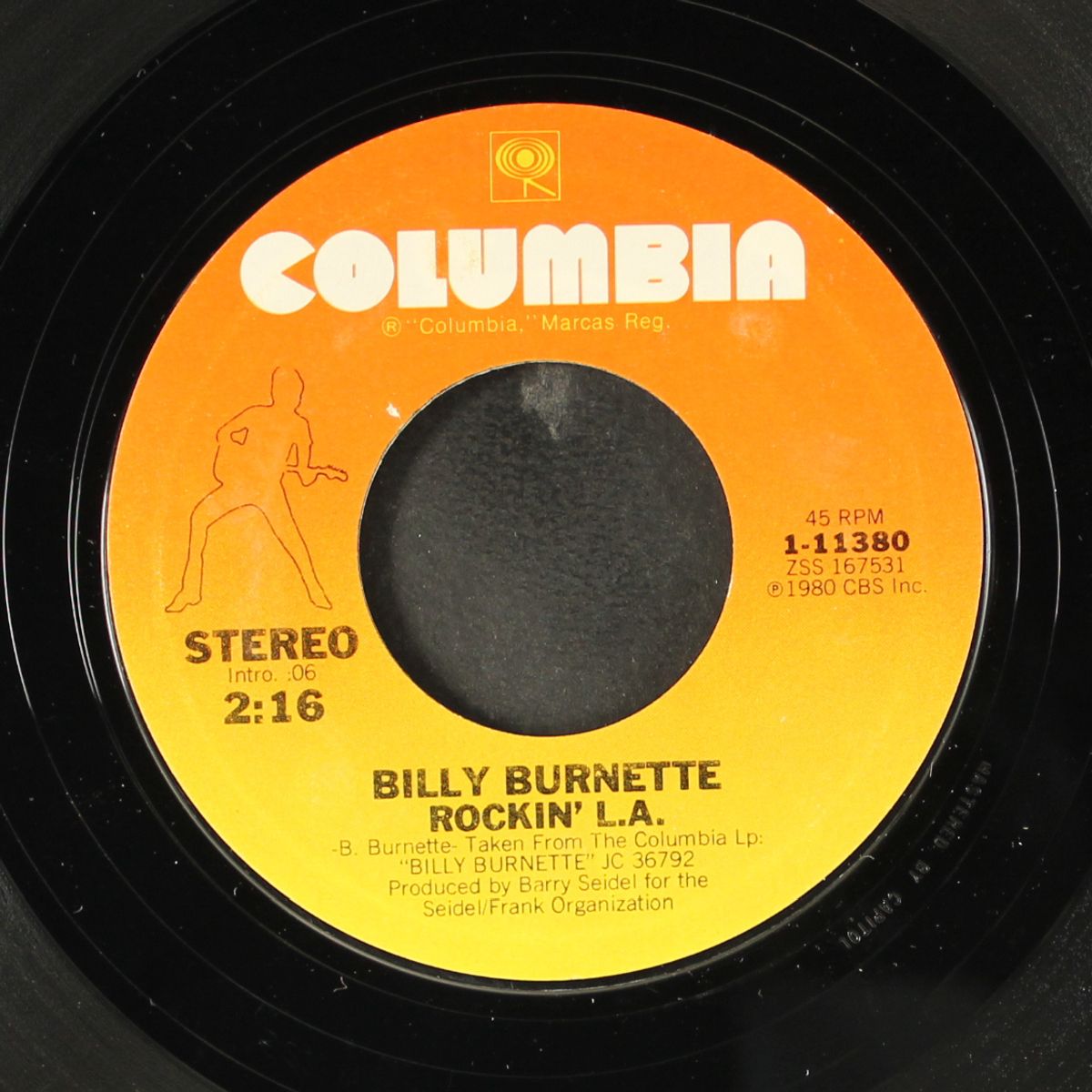 don't say no / rockin' l.a. by BILLY BURNETTE