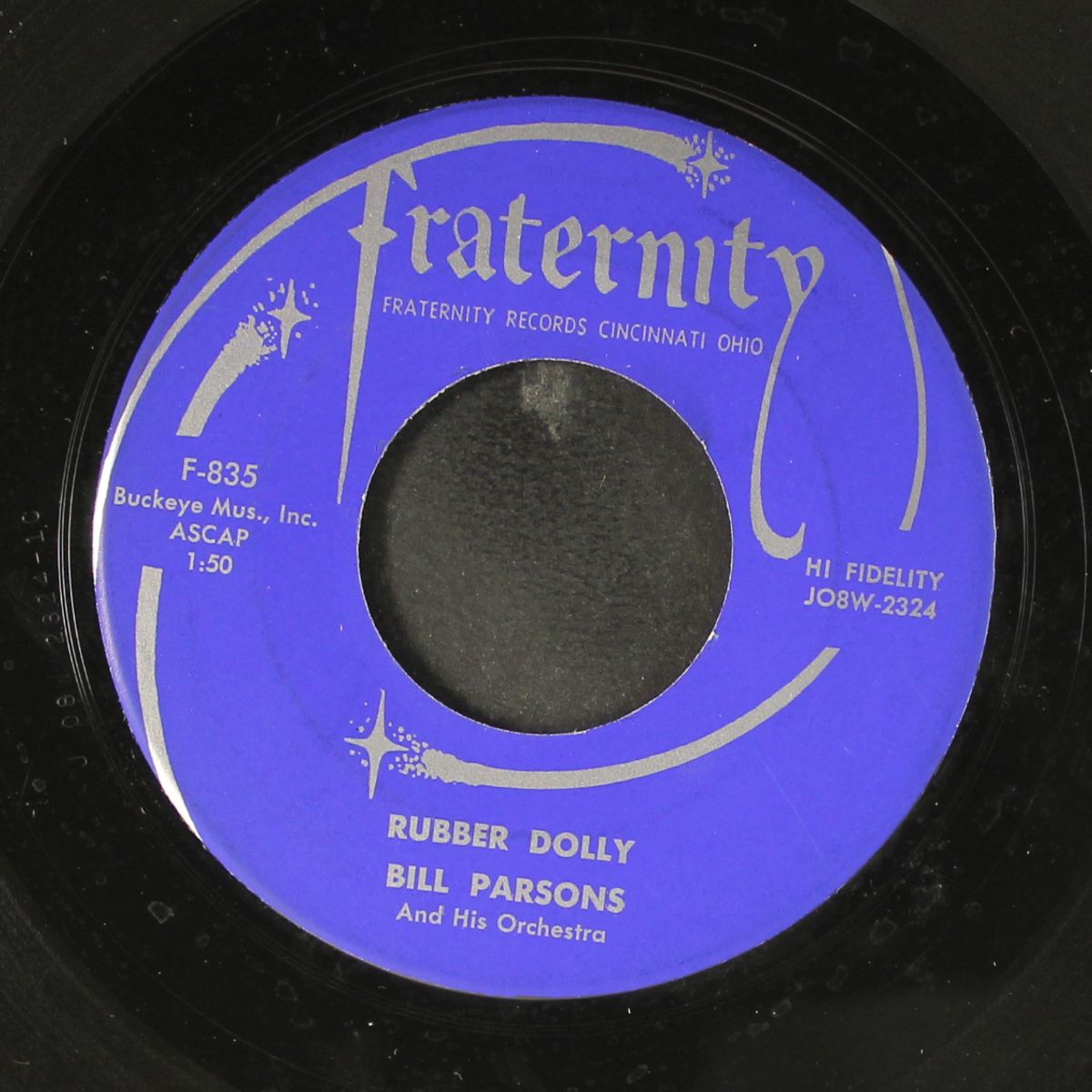 the all american boy / rubber dolly by BILL PARSONS