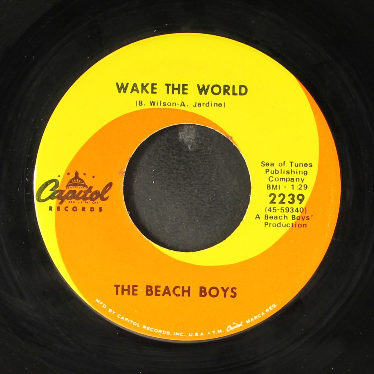 do it again / wake the world by BEACH BOYS