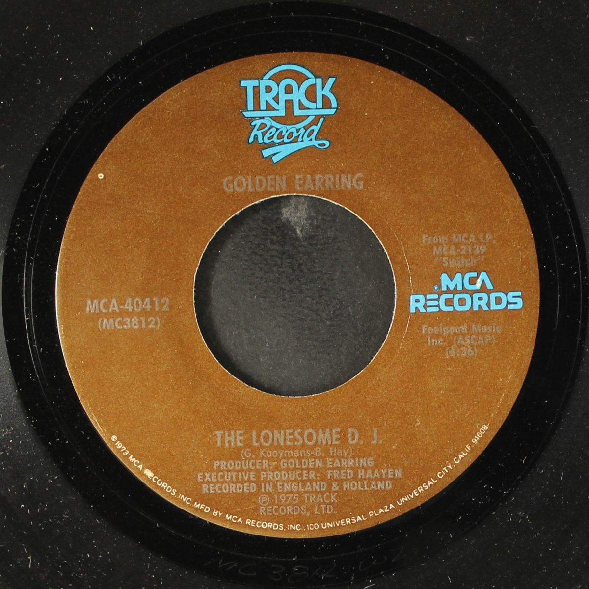 the switch / the lonesome d.j. by GOLDEN EARRING